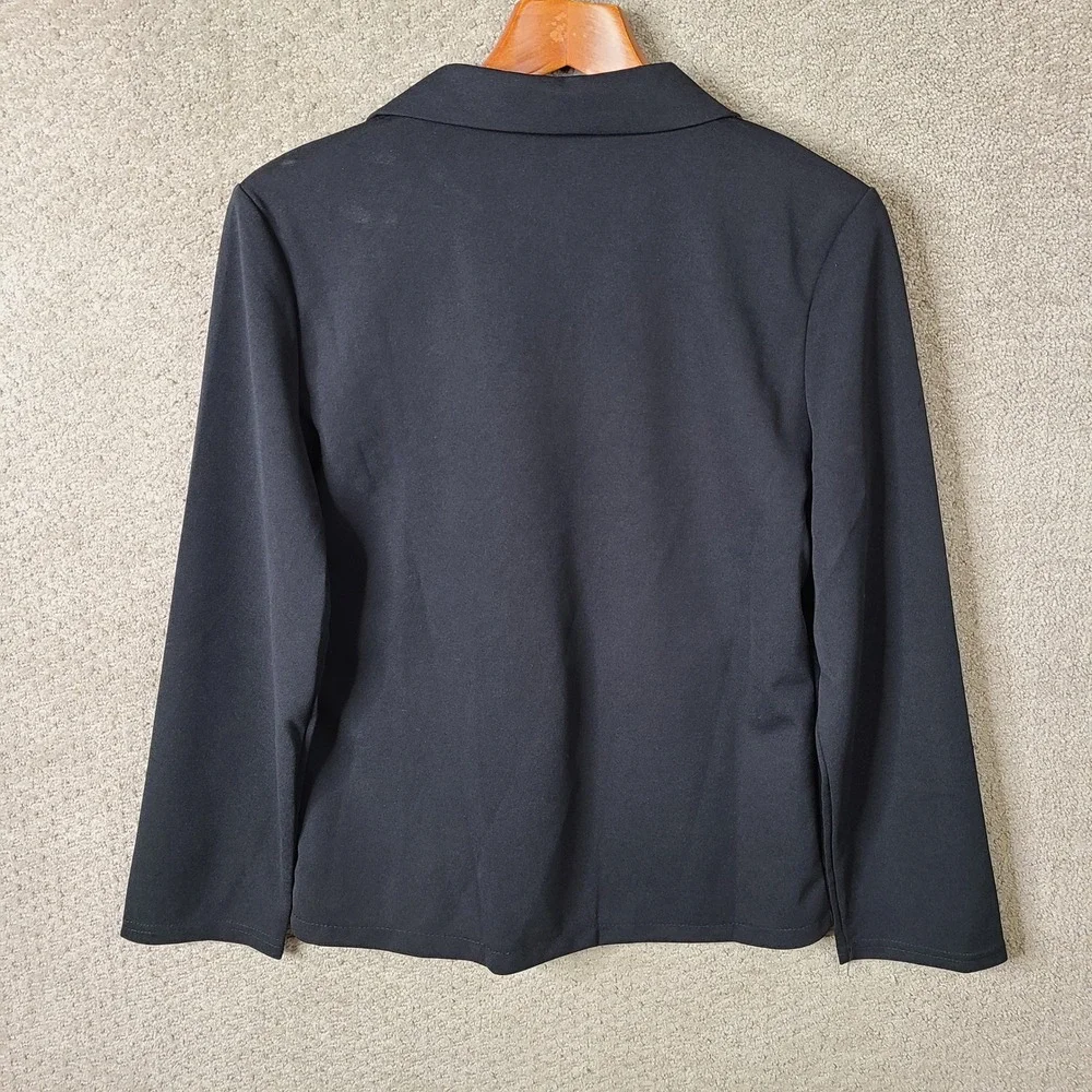 Womens‎ Blazer Jacket Womens 4 Black Double Breasted Lightweight Casual Formal